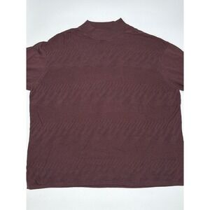 100% Silk Wilke Rodriguez Sweater Brown XXL Men‎ Pullover